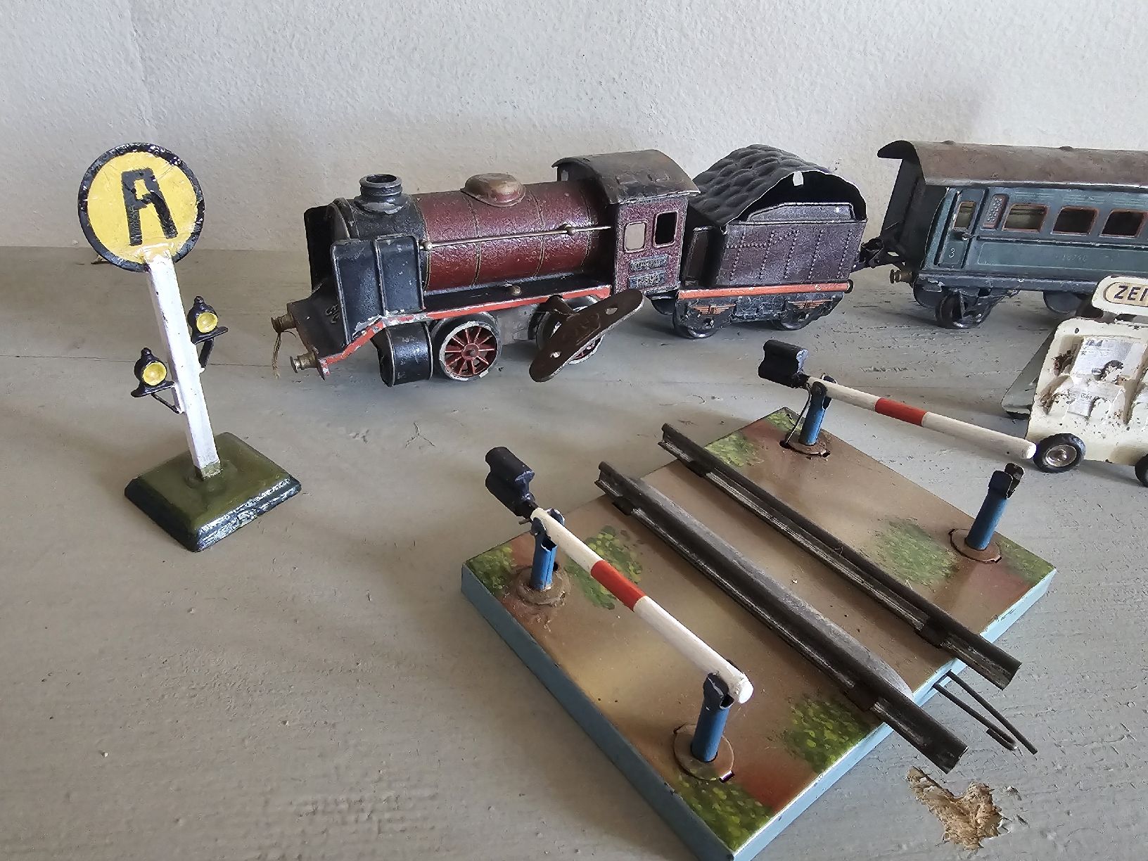 Märklin Modellini di ferrovie: antike Märklin Spur 0 Bahn – Usato da Biel/Bienne venduto da alexriveros2