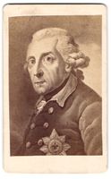 Fotografie Portrait König Friedrich II.