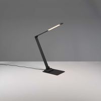 LED Tischleuchte, Schwarz, 71 cm Höhe