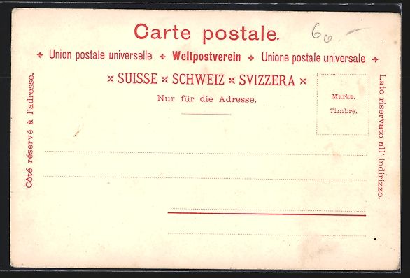 Cartoline postali: Litho Basel, Strassburg-Denkmal, Ortsans – Usato da Berlin venduto da bartko-reher 1