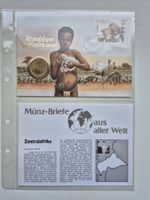 Münzbrief / Numisbrief    ✉️   ZENTRALAFRIKA    1984