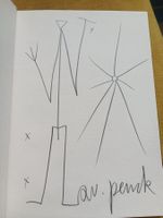 A.R. Penck - handsigniert mit kleiner Zeichnung