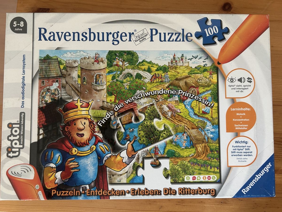 Tiptoi Puzzles: Tiptoi Puzzle Die Ritterburg – Gebraucht aus Küsnacht ZH von Ginger81