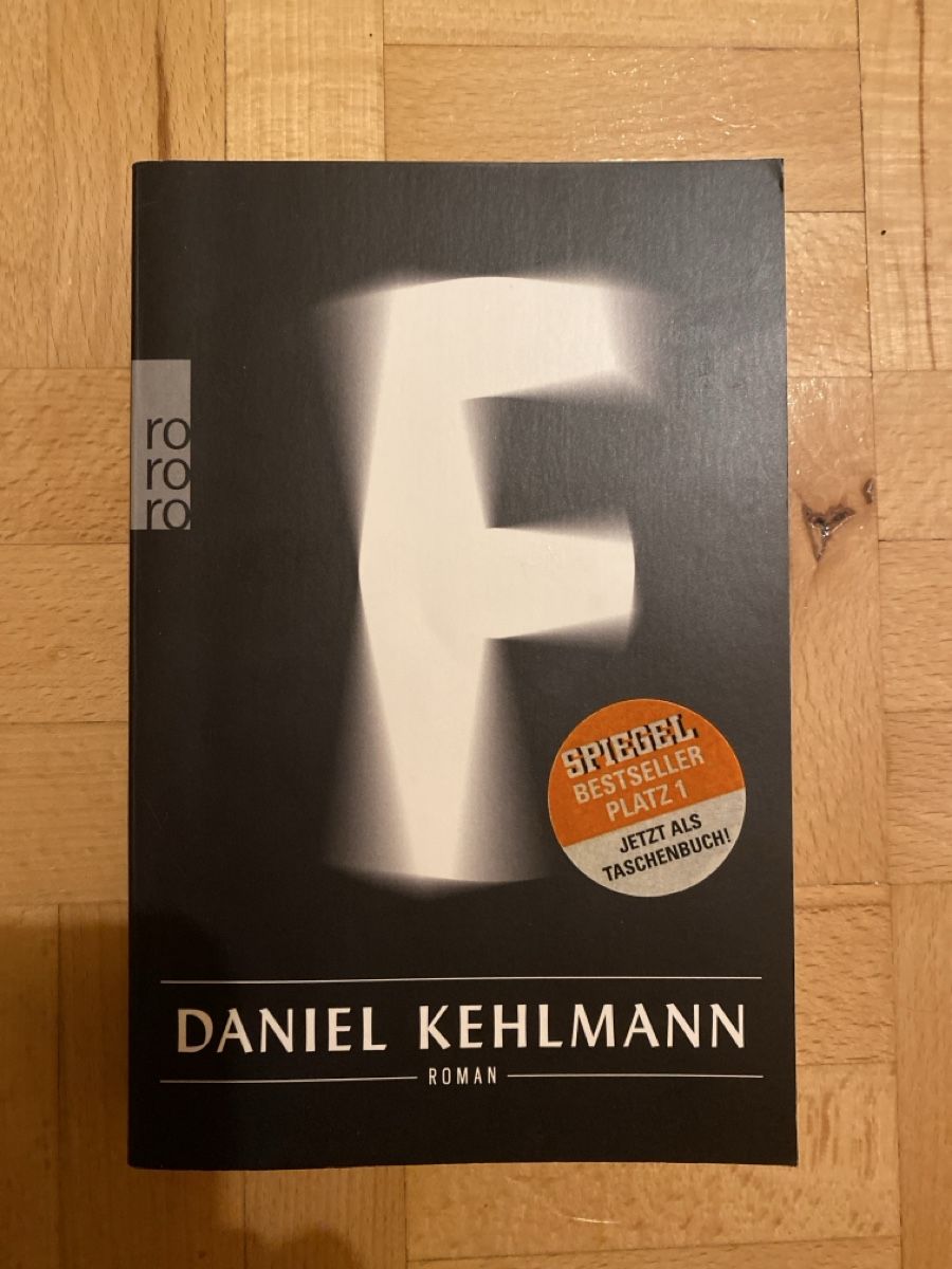 Livres: F - Daniel Kehlmann – D'occasion à Zürich par Wim-Broccoli