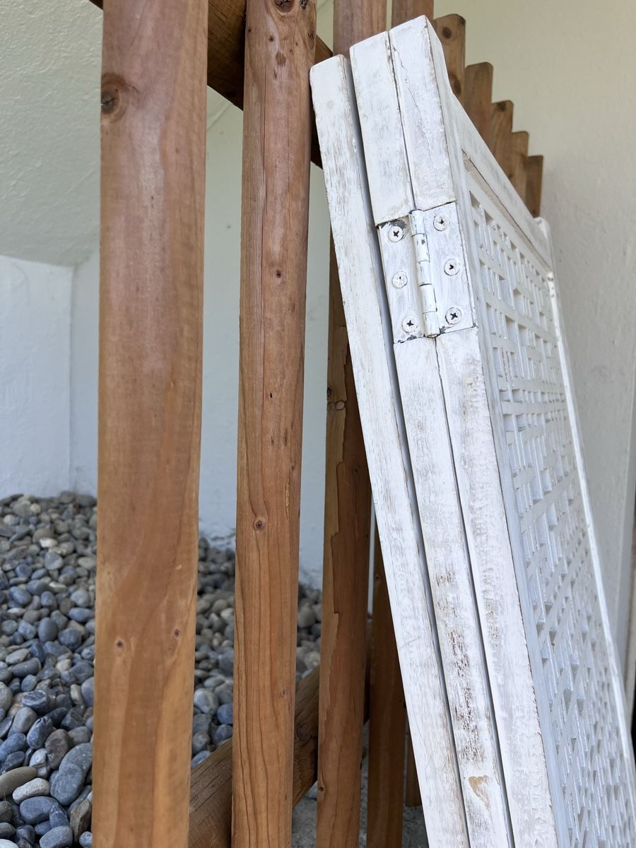 Paraventi: Dreiteiliger Paravent Raumteiler Shabby Chic – Usato da Wallisellen venduto da jkellenberger 4