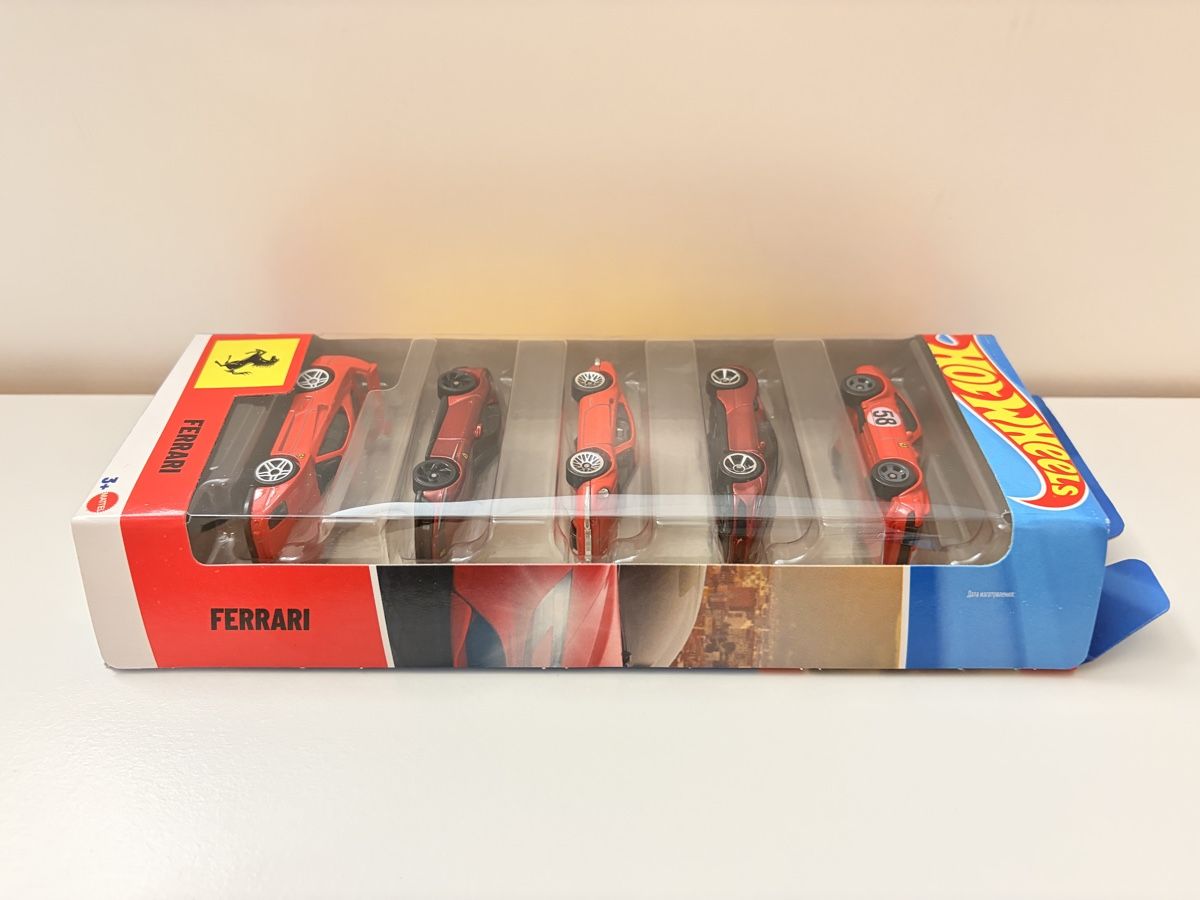 Hot Wheels Voitures modèles: Hot Wheels Ferrari 5er-Pack OVP – Neuf avec emballage d'origine à Lupsingen par quirli.k 2