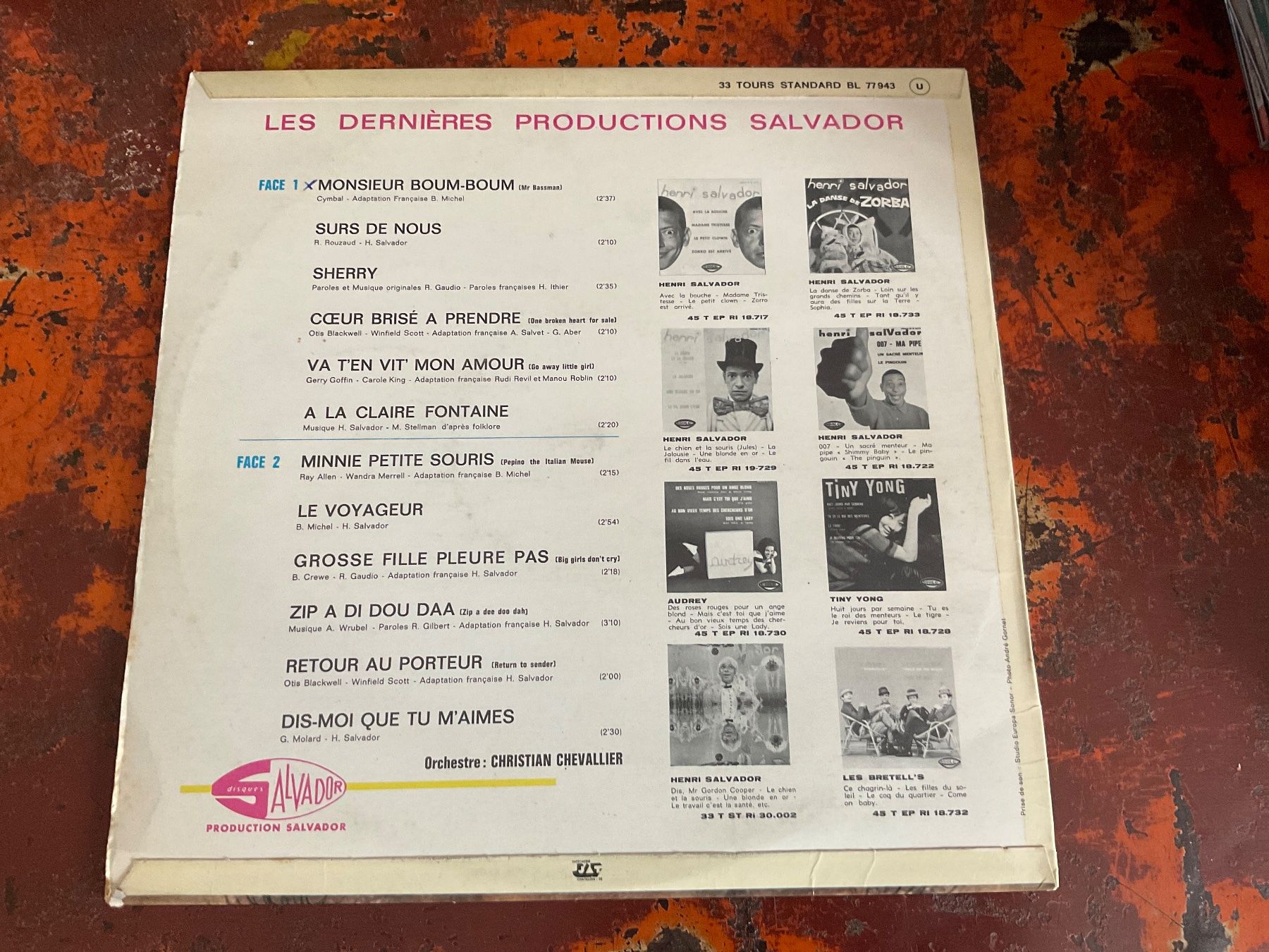 Dischi in vinile: Henri Salvador LP – Usato da Delémont venduto da vinylfreak01 1