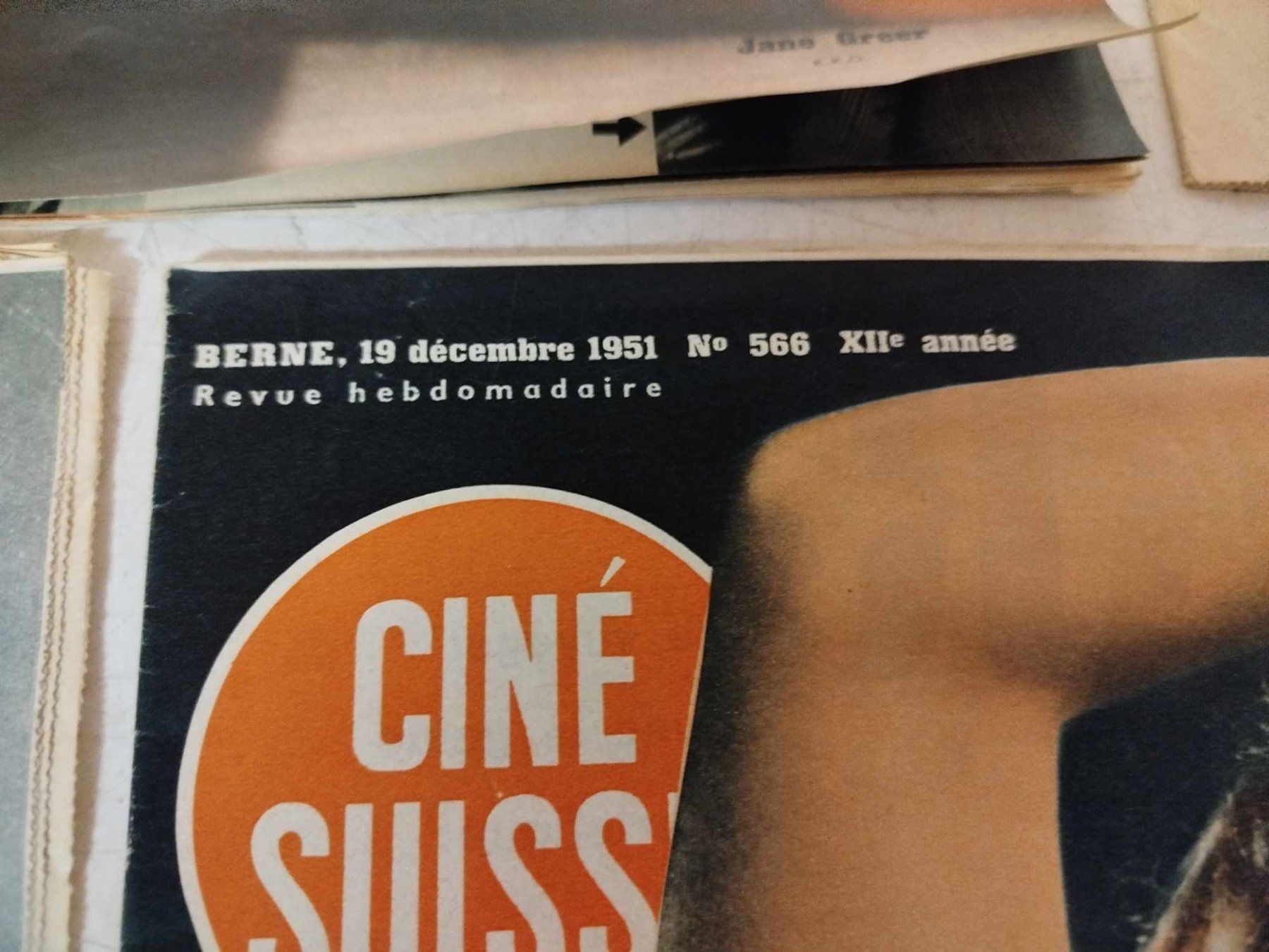 Zeitschriften & Magazine: Vieux journaux - Ciné Suisse – Gebraucht aus La Chaux-de-Fonds von Emmaus2300CDF 7