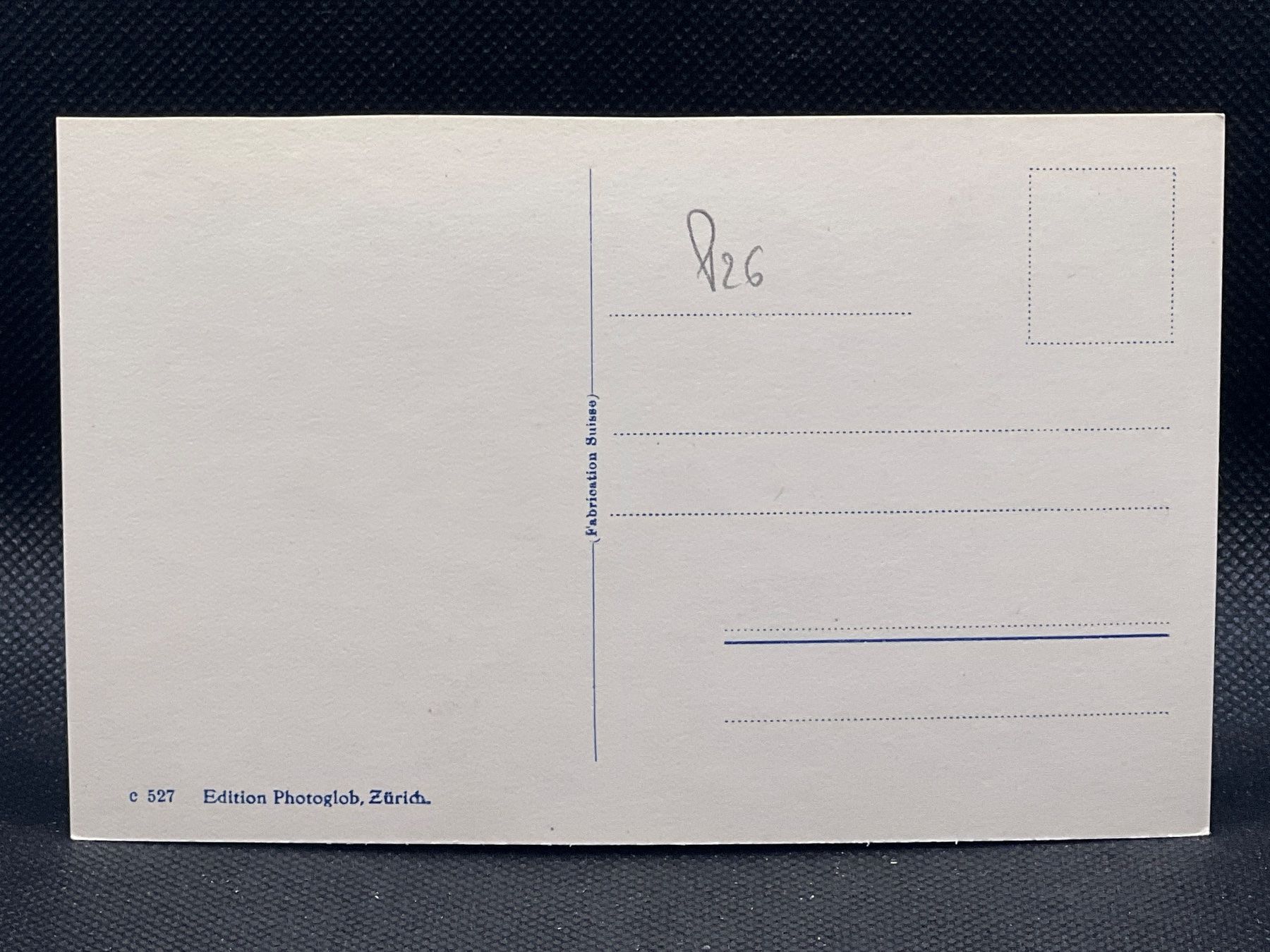 Cartoline postali: Oberhofen mit Eiger, Mönch und Jungfrau – Usato da Widnau venduto da Brusi9 1