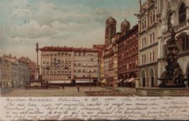 MÜNCHEN - Marienplatz - 1901