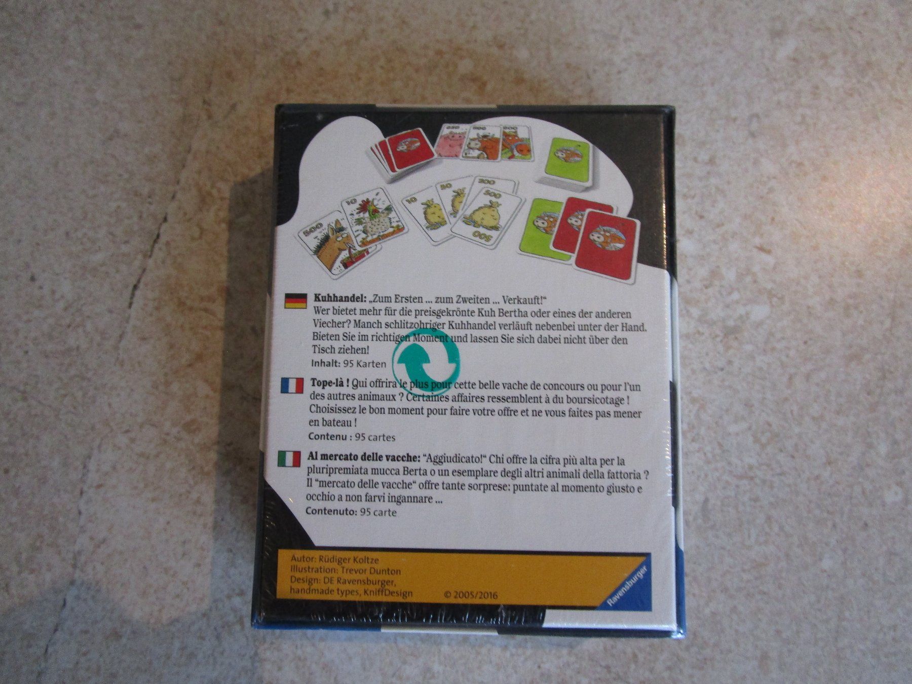Ravensburger Giochi: Kuhhandel / Kartenspiel – Nuovo e nell'imballaggio originale da Grenchen venduto da Uhus15 1