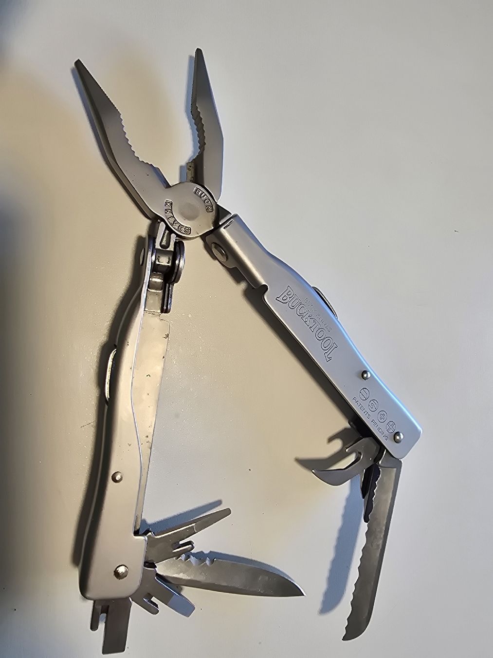Tutti gli attrezzi: BuckTool Model 360USA Multitool Silber guter Zustand – Usato da winterthur venduto da Sammlerecke 3