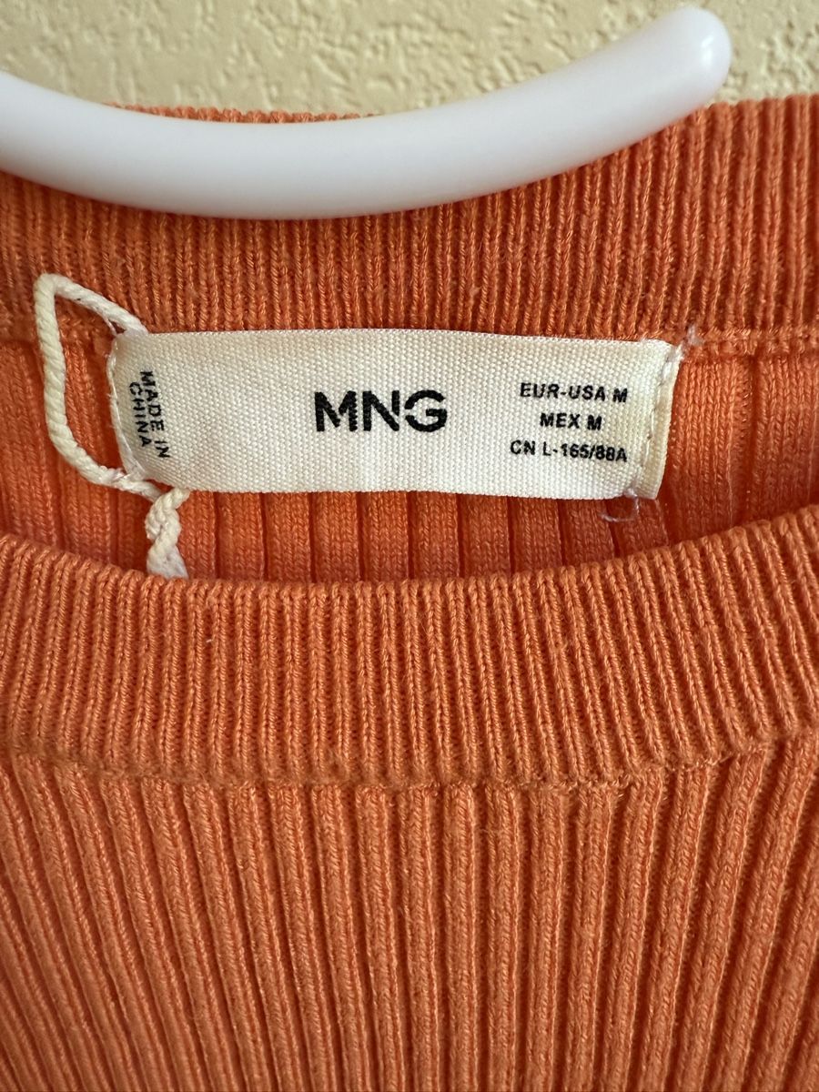 Mango Maglioni & Felpe: Pull maille col rond corail Mango, t.38/M – Usato da Tavannes venduto da Thriftshop 5