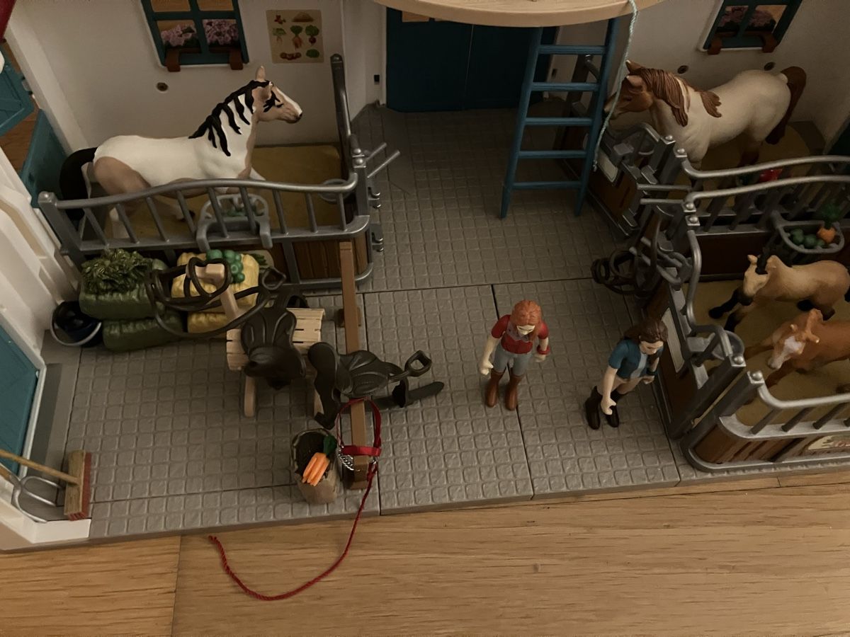 Schleich Giocattoli: Schleich Pferdehof – Usato da Liebefeld venduto da saladin77 1