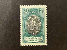 Liechtenstein, 1921, Kat. 55, *, Erstfalz, KP 110.--