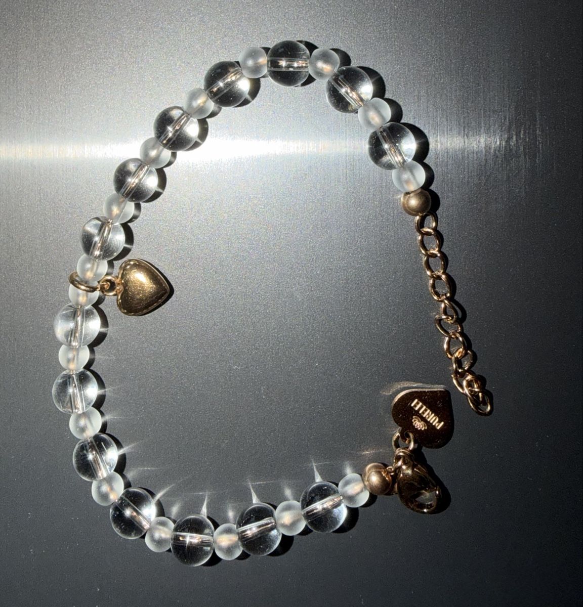 Purelei Bracciali & Braccialetti: Armband mit rosé Herzanhänger – Nuovo (secondo la descrizione) da Luzern venduto da Pool33 2