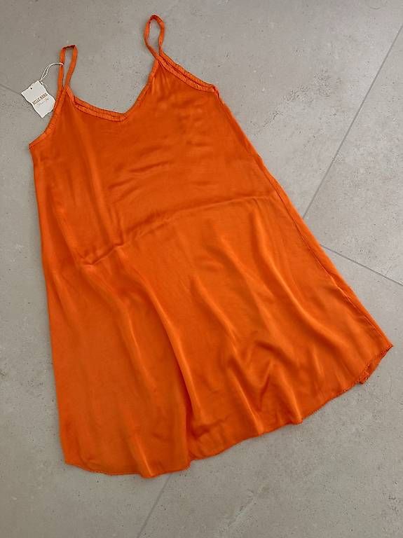 Vestiti: Satin Trägerkleid Gr. M NEW – Usato da Merlischachen venduto da GlamGarb