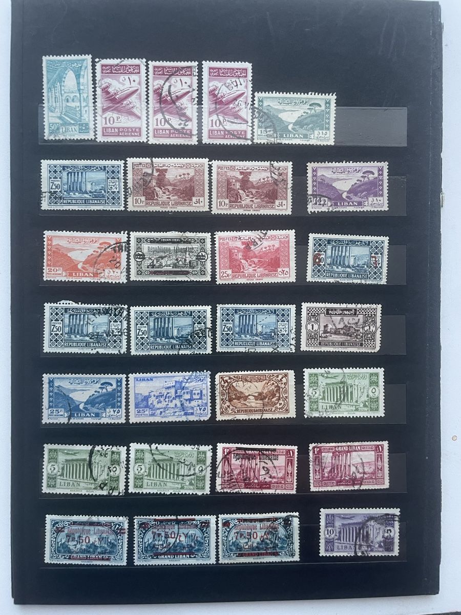 Tutti i francobolli: Briefmarken Libanon, viele versch. Motive – Usato da Meierskappel venduto da Hala03 2