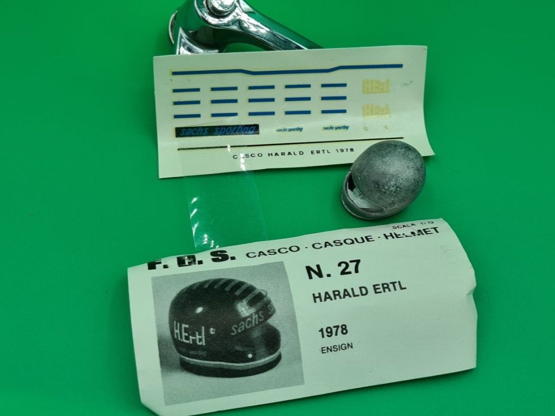 Modellini d'auto: FDS Helm Harald Ertl 1/12 1978 Ensign – Nuovo e nell'imballaggio originale da Frauenfeld venduto da roadrunner383 1