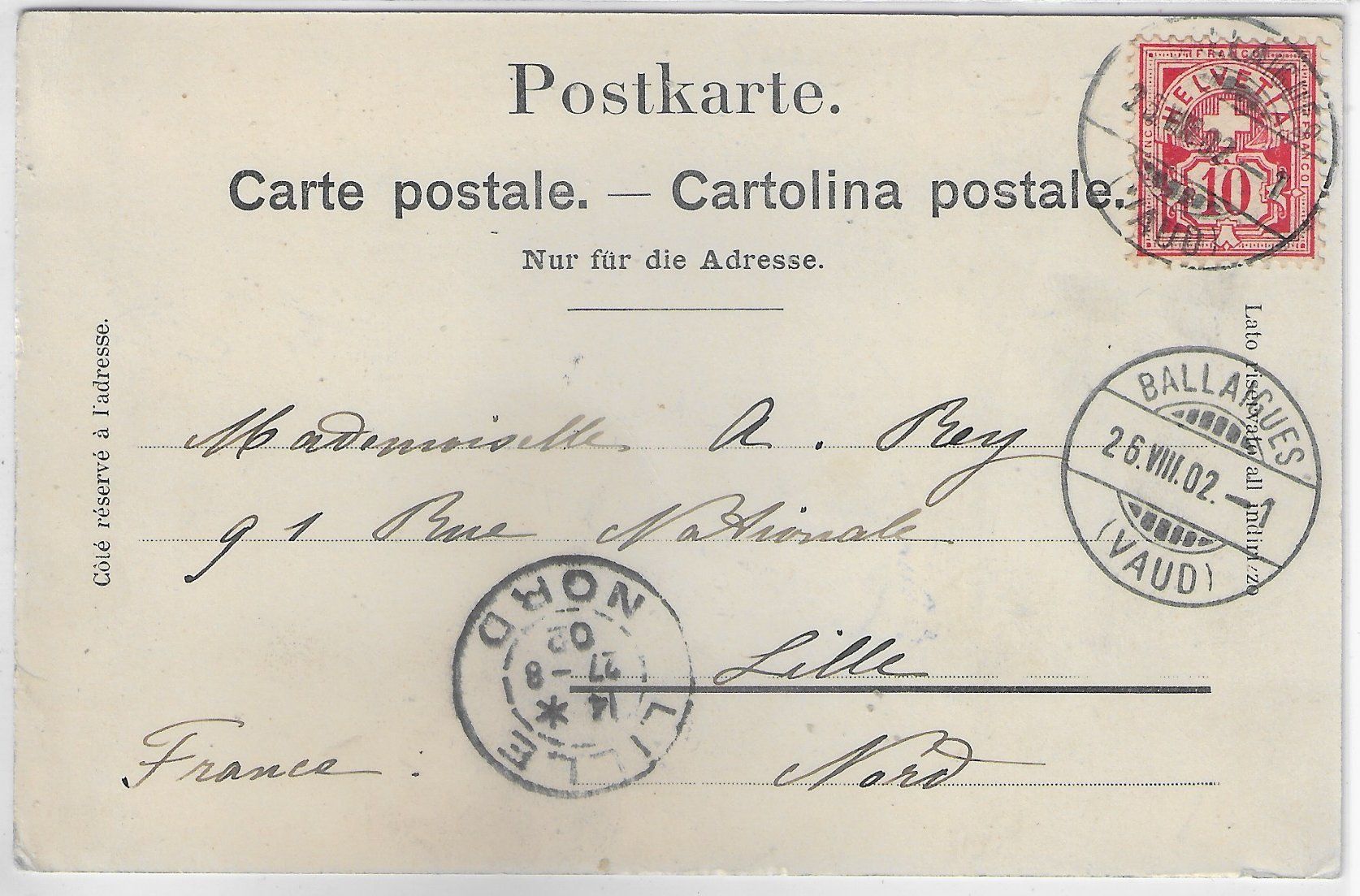 Cartoline postali: Ballaigues et la Dent de Vaulion – Usato da Ettingen venduto da Kartenplanet 1