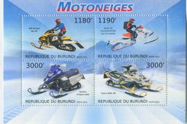 Block "Motorschlitten". Burundi.