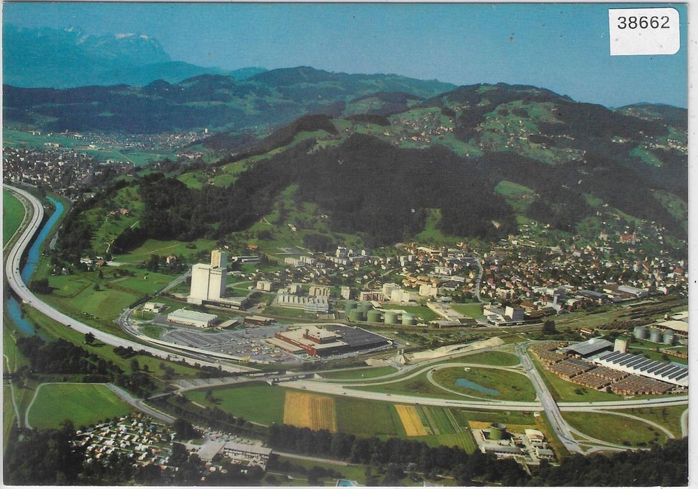 Flugaufnahme St. Margrethen SG mit Säntis (Gebraucht) in Ettingen für ...