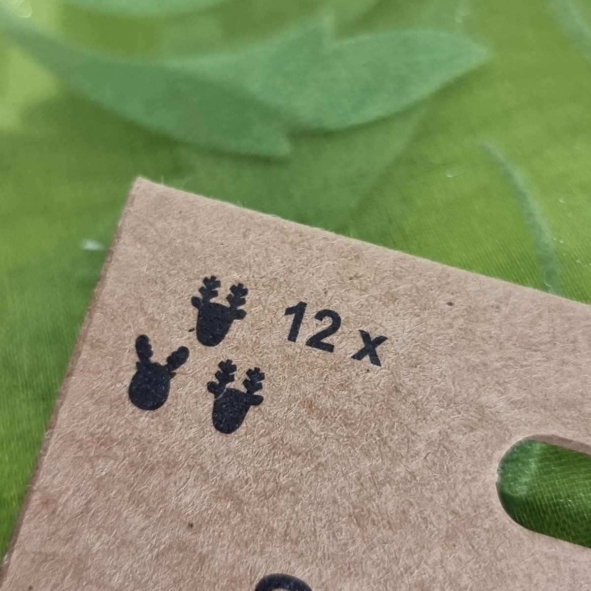 Tutte le decorazioni: 12 Rentier zum Kleben oder als Deko – Nuovo (secondo la descrizione) da Rupperswil venduto da moni_2024 1