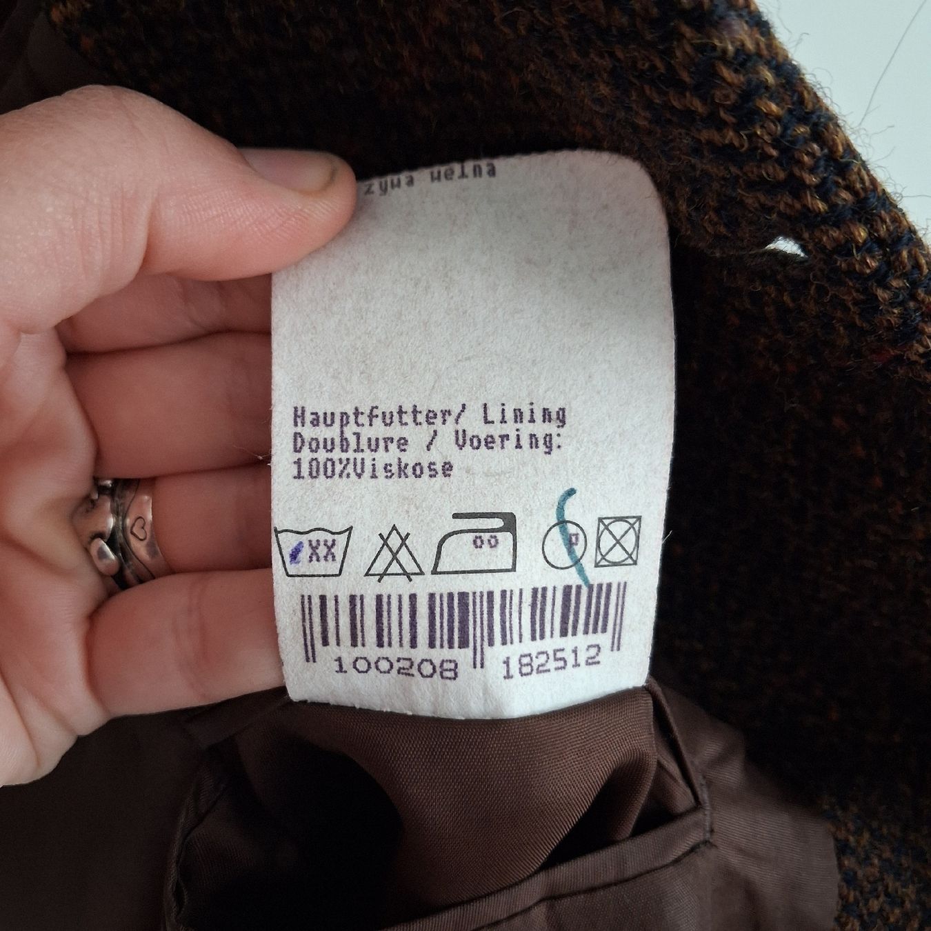 Giacche: Carl Gross Harris Tweed wool jacket brown  – Usato da Wil SG venduto da tre_g2l7 5