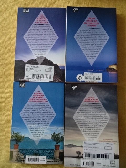 Bücher: 11 Schweizer-Krimis Schwerpunkt Tessin – Gebraucht aus Oberweningen von Gerini 1