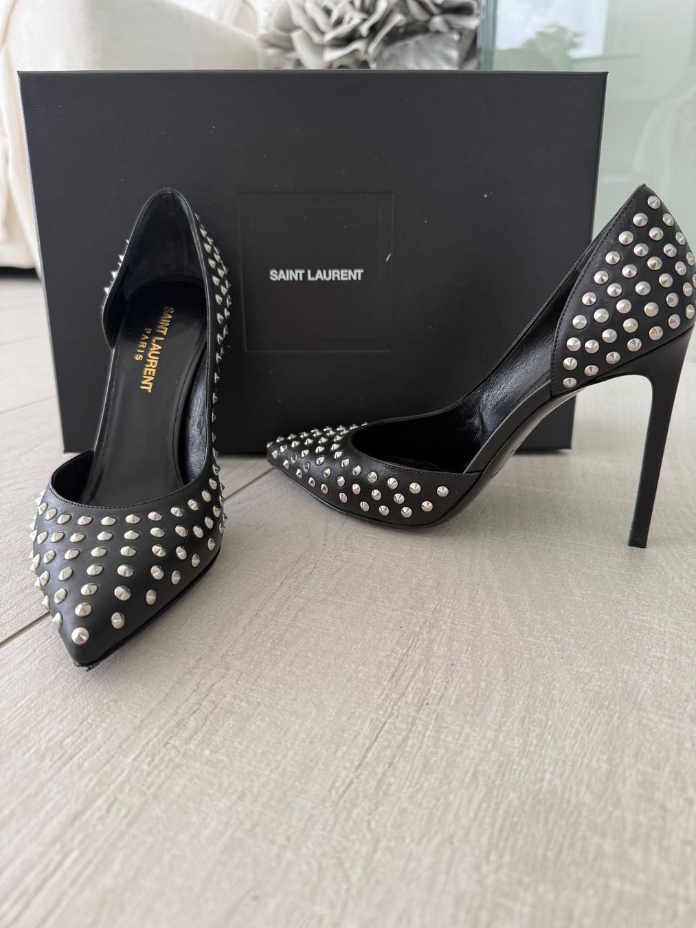 Saint Laurent Damenschuhe: SAINT LAURENT High Heels 37 – Neu (gemäss Beschreibung) aus RICHTERSWIL von mftjt63