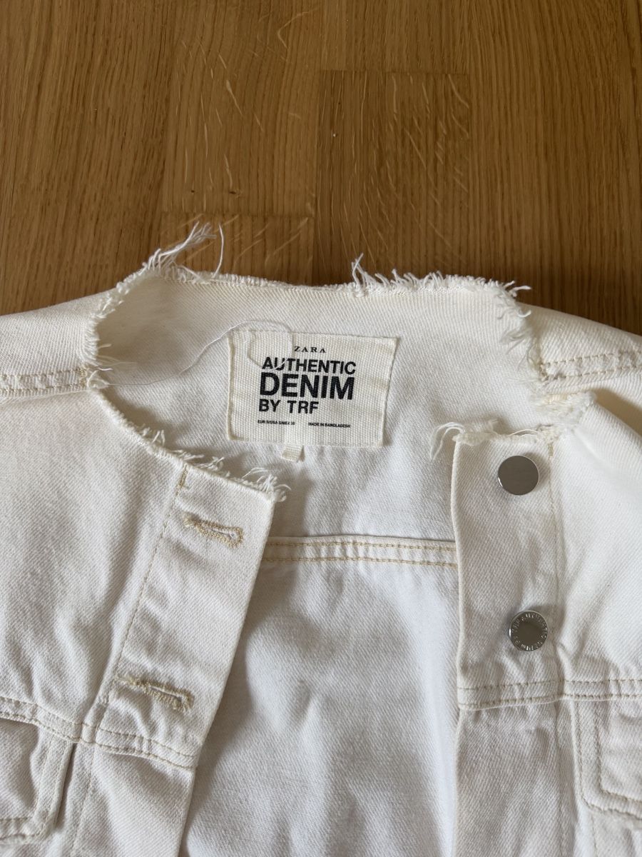 Zara Giacche: Zara Authentic Denim by TRF Jacket, White, Size S – Usato da Kilchberg ZH venduto da eka_bq7v 2