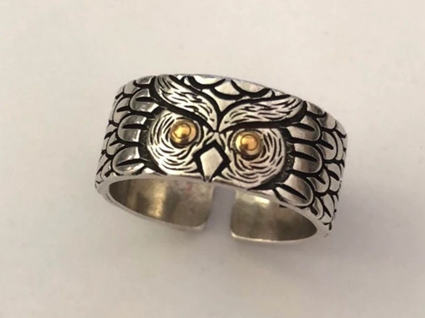 Anelli: Ring Eule ( one Size) / Nr. 37 – Nuovo (secondo la descrizione) da Gams venduto da Mariawicca