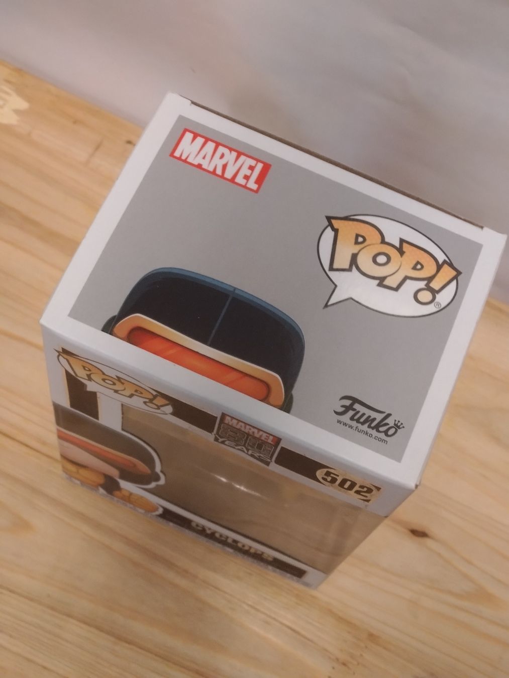Funko Statuette: Figurine Funko Pop Cyclops Marvel 80 Ans - 502 – Nuovo e nell'imballaggio originale da Farvagny-le-Grand venduto da LaCaverne 1
