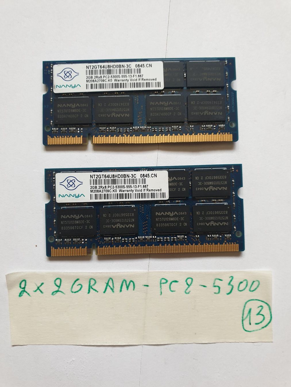 Memoria / RAM: 2x2Gram / 5300 – Usato da Moudon venduto da Amaroli7