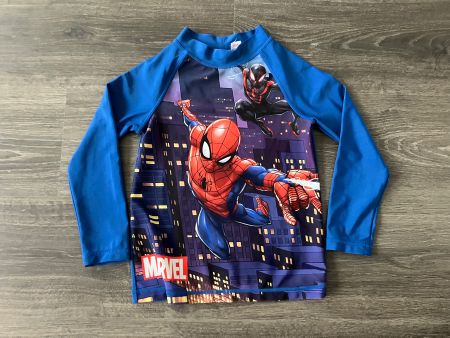 Schwimmshirt/Badeshirt Spiderman Gr. 110/116
