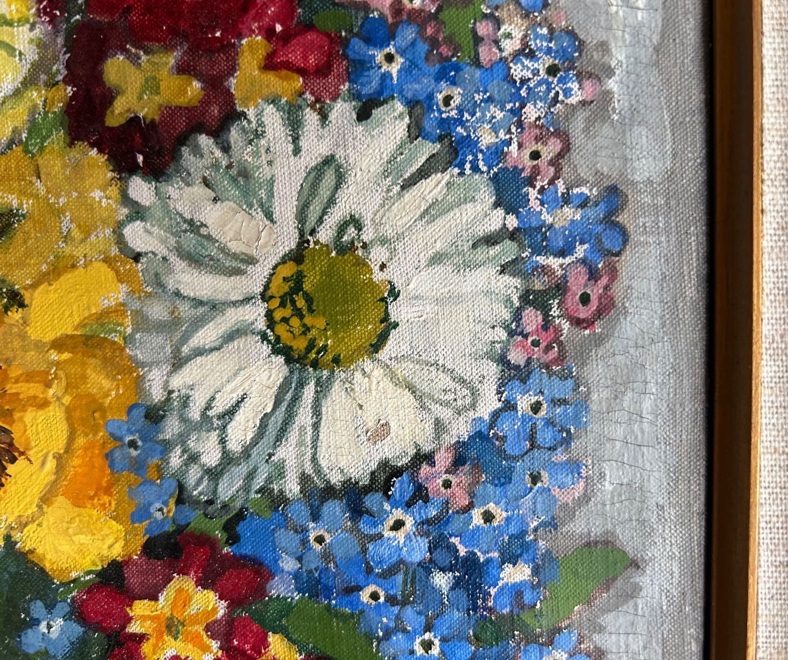 Gemälde: Henri Claudius Forestier: Vase mit Blumenstrauss – Gebraucht aus Lichtensteig von VonSteinegg 2