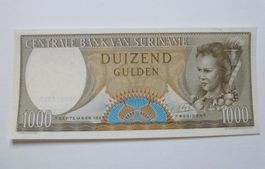 Suriname ++ 1000 Gulden 1963
