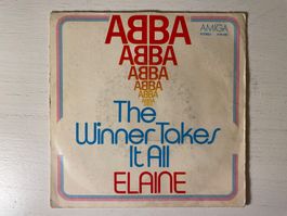 ABBA - The Winner Takes It All - 7" Single, AMIGA / DDR
