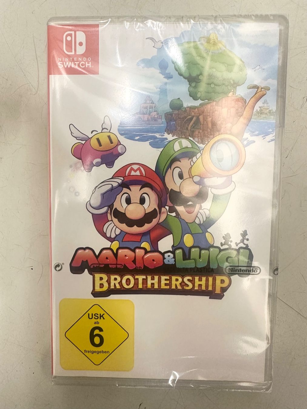 Giochi: Nintendo switch super Mario Luigi Brothership neu versiegelt – Nuovo e nell'imballaggio originale da Baar venduto da Mic_vL