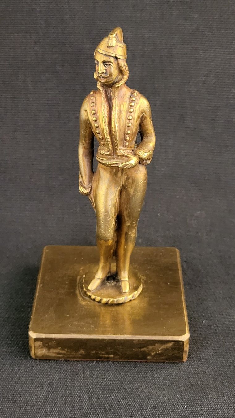 Figuren: Bronze-Figur MANN IN UNIFORM – Gebraucht aus Basel von spinne02 2