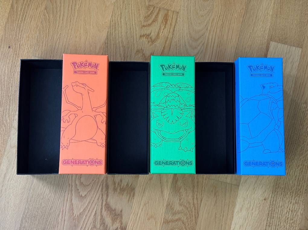 Giochi: 3x Pokémon Generations Boxen (leer) – Nuovo (secondo la descrizione) da Zürich venduto da wtpooh 2
