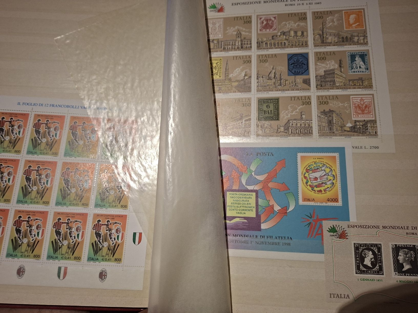 Tous les timbres: Sammlung Italien / Sonderblocks / 4er Blocks  – D'occasion à Balgach par SIMEON27 7