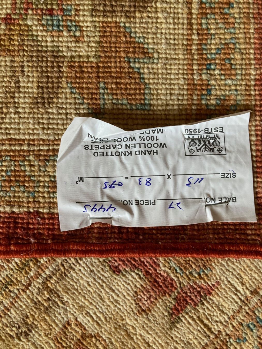 Tappeti: Orient Teppich handgeknüpft – Nuovo (secondo la descrizione) da Alpnachstad venduto da ann_9vpm 1