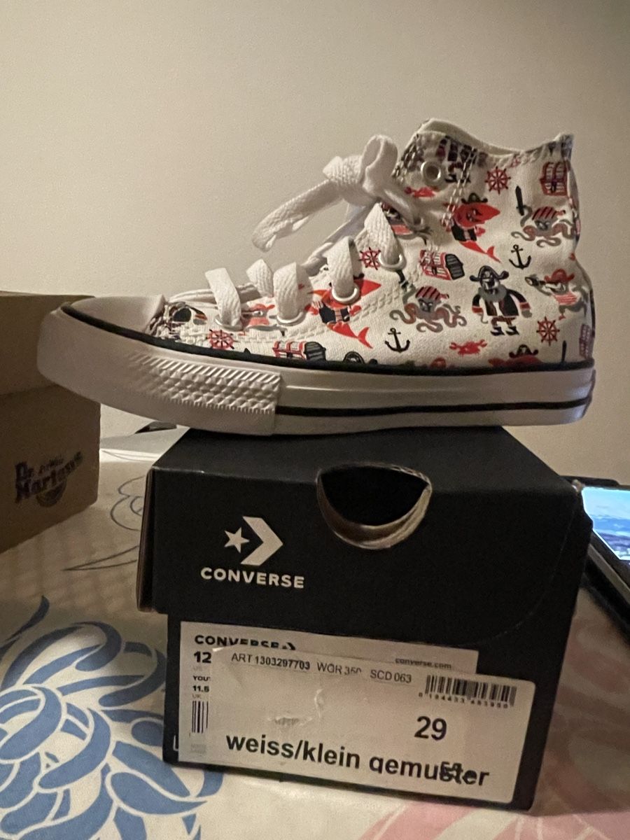 Converse Scarpe per ragazzi: Converse Pirat Kinder – Nuovo e nell'imballaggio originale da Bern venduto da Lunaenlalu