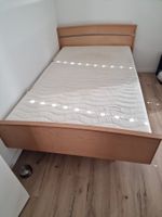 Bettgestell mit Lattenrost und Matratze gebraucht