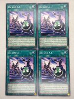 Yu-Gi-Oh! Karte: Du und A.I. - 4er Set - Selten!