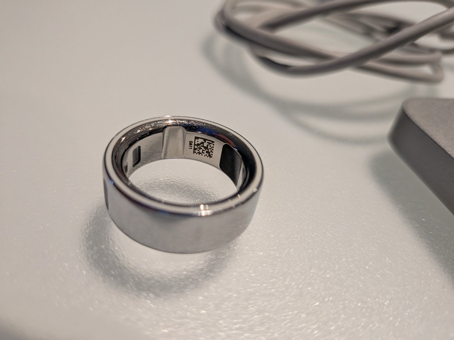 Oura Anelli: Oura Ring 4, silber, Grösse 7 – Usato da Ins venduto da Murmeltier60 4