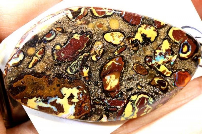 Pietre preziose: Australischer Boulder Opal 73.00Cts. – Nuovo (secondo la descrizione) da Bern venduto da Grindelwaldaus 1