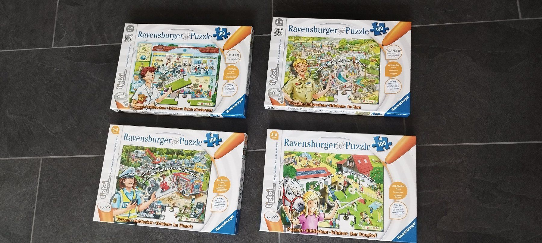 Tiptoi Puzzle: Ravensburger Puzzle Tiptoi 100 Teile, 4 Sujet – Usato da Möhlin venduto da Yeaah
