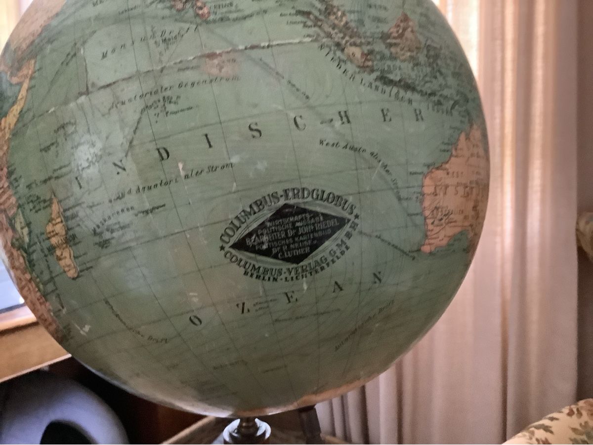 Altro in Decorazioni & Accessori: Columbus-Erdglobus . 1920-1940 – Usato da Buch SH venduto da bri_hpp2